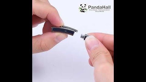 Guide to Use Bayonet Clasps (STAS-I011-20A) #pandahall #diy #jewelrymaking #jewelryfindings