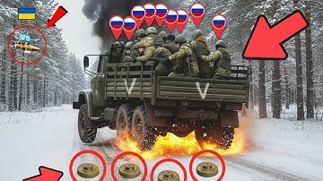 Ukrainian Azov FPV drone targeted Russian Troop