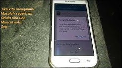 CARA MENGATASI SIM CARD TIBA TIBA EROR ATAU TIDAK TERBACA - Durasi: 2.09. 