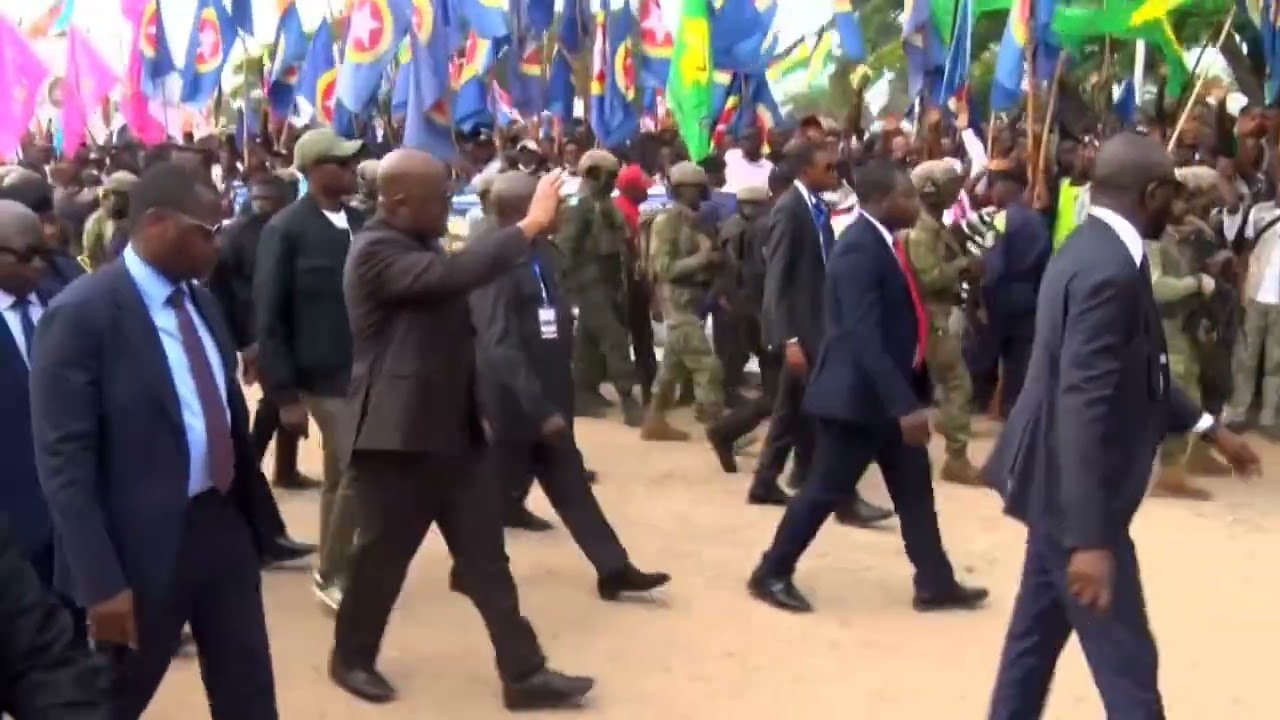 L'arrivée historique du Président Félix Tshisekedi à Kananga| 26.01.2026