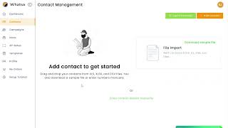 Import Mobile Number Contacts into Whatso