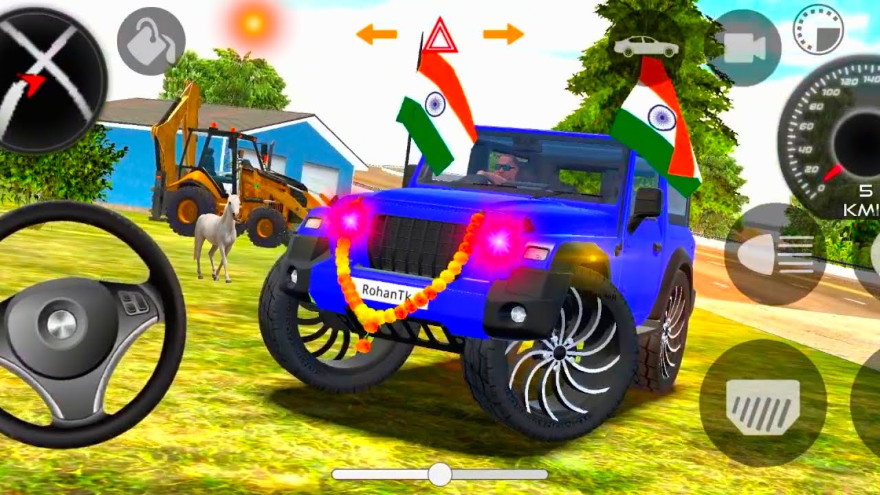 Dollar (Song) Modified Mahindra Thar 😈 || Indian Car Simulator 3D || Android Gameplay