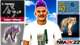 NBA 2K22 SEASON 4 NEW ANIMATIONS, NEW CLOTHES & NEW SEASON REWARDS *NEW* PET TIGERS IN NBA 2K22