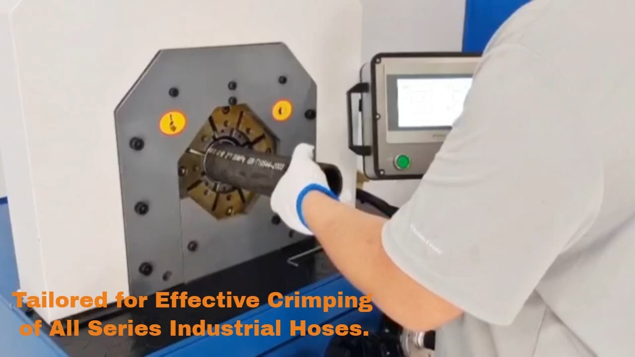 How Do You Use a Hydraulic Hose Crimping Machine - 4SH Hydraulic Hose ...