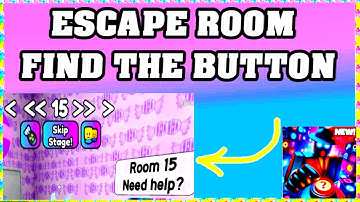 ROOM 15 ESCAPE ROOM: FIND THE BUTTON Walkthrough 💫 [by WreckItVerse] [English] [Stage]