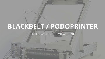 Blackbelt - Podoprinter - Integration preview 2020