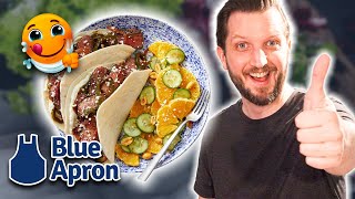 Blue Apron Meals: Flavorful Fiesta: Blue Apron Flank Steak Tacos Review
