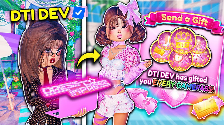 J'AI *FORCE* UNE ROBE POUR IMPRESSIONNER LE DÉVELOPPEUR POUR ME OFFRIR TOUS LES GAMEPASS !