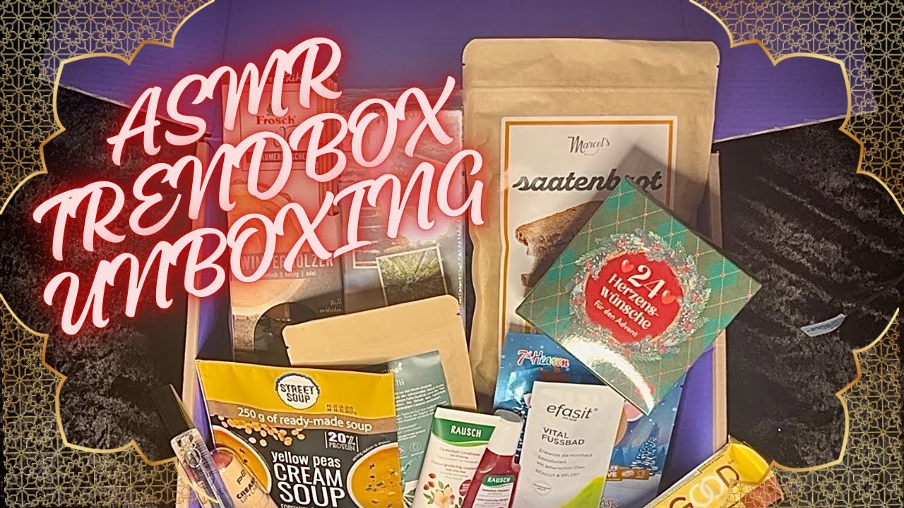 ASMR DAS LETZTE...TRENDBOX UNBOXING 2025