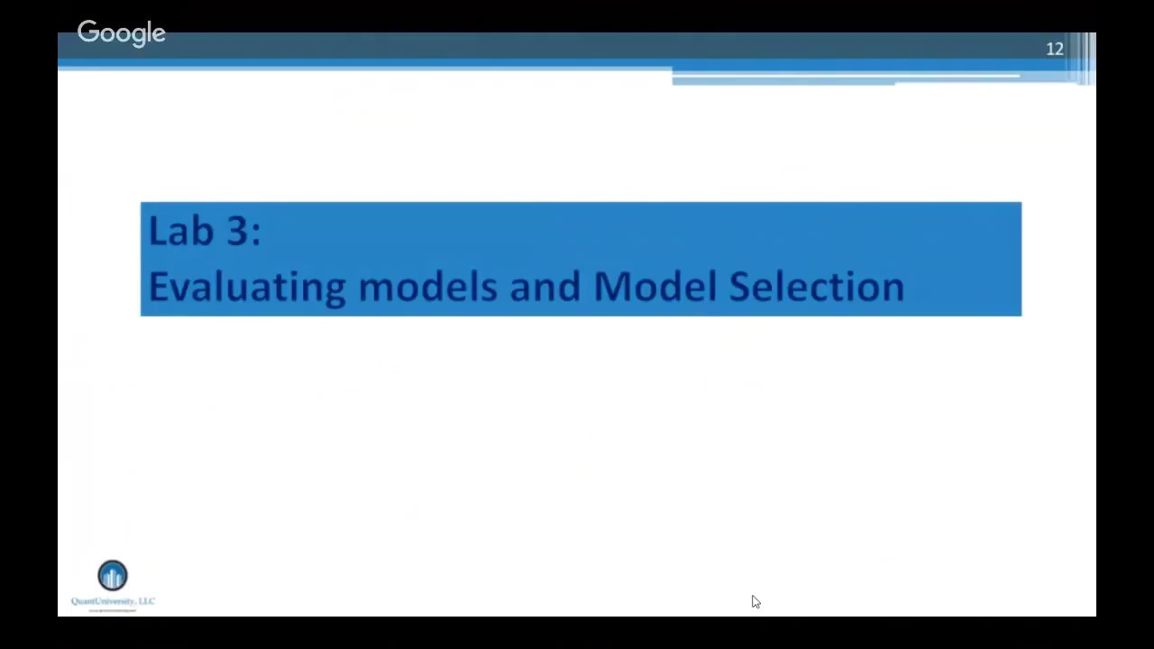 Data Science in Finance Crash Course - Day 3 - YouTube