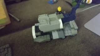 Robert takes the tank for a dance (while tom hangs on for dear life)