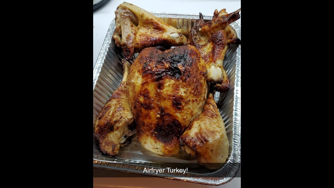 How to cook a whole Turkey in the air fryer! Quick and easy - YouTube