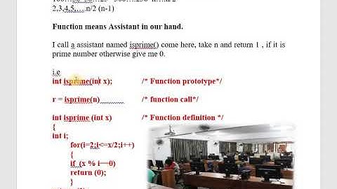 CPL Lab Expt 7 Prime or Not Prime by Mr Chidanand S Kusur