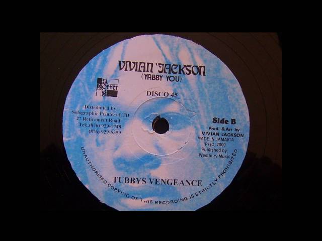 ジャマイカ12” Yabby You / The Prophets Jah Vengeance NONE Vivian Jackson (Yabby You), Prophet Record /00250 ジャマイカ12” Yabby You / The Prophets Jah Vengeance NONE