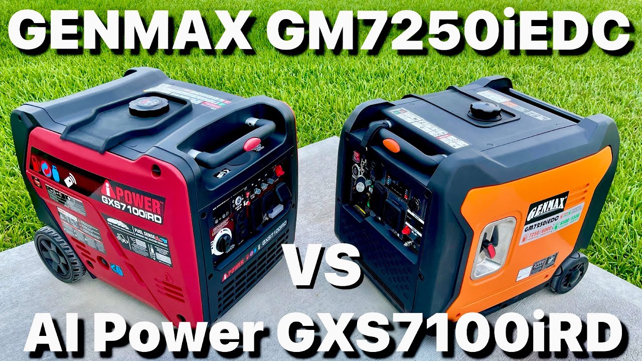 GENMAX GM7250iEDC Compared to the AI POWER GXS7100iRD Load Testing