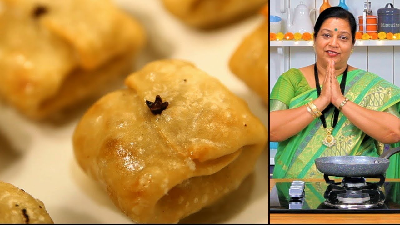 लवंग लतिका रेसिपी | Lavang Latika | Labang Latika By Archana Arte | Laung lata | Sweet Clove Pockets | India Food Network