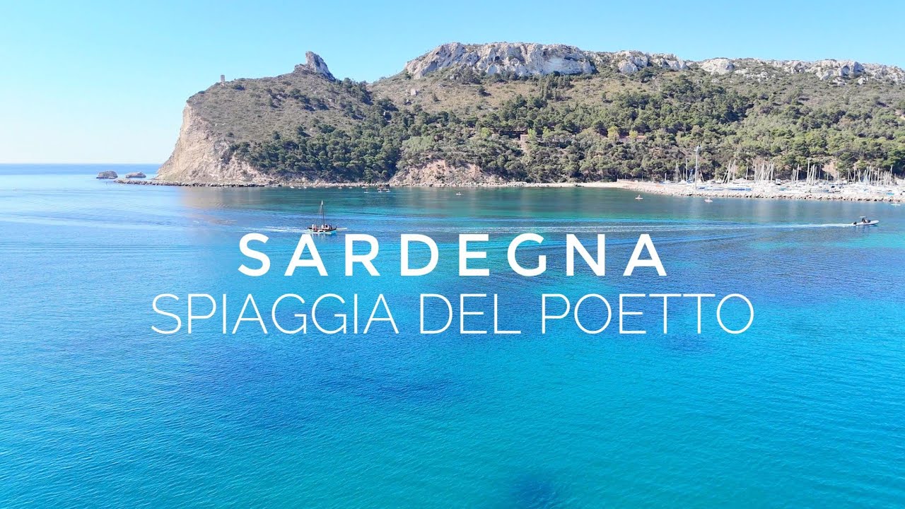 Poetto Cagliari sabbia dorata e acque cristalline il paradiso a due passi dalla città SARDEGNA 4k