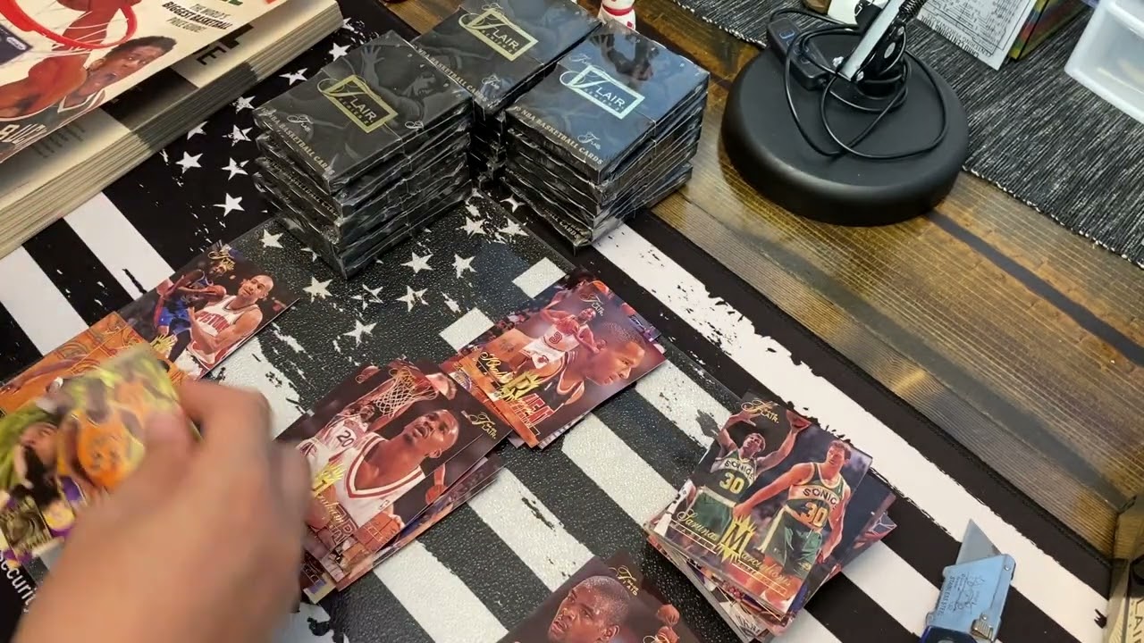 1994-95 Flair basketball series 2 box break.