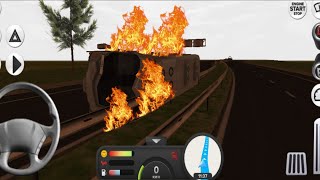 Bus Europe Accident 🚍🌆 Bus simulator! Bus wheels Games Android screenshot 3