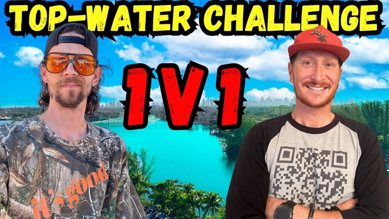 Epic TOPWATER Bass Fishing Battle Across States