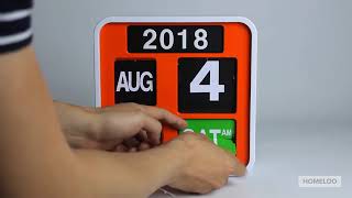 Fartech or Karlsson Flip Clock Numbers Loosen Quick Fix Repair