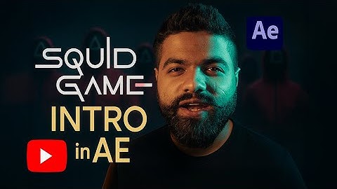 How I Made the Squid Game Intro in After Effects + Download Project File