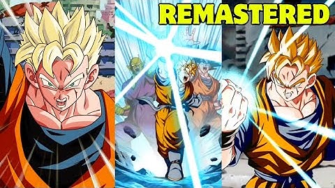FUTURE GOHAN & TRUNKS VS ANDROID 17 & 18 - DBZ Dokkan Battles Resynced Animation