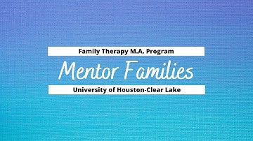 MFT Mentor Families