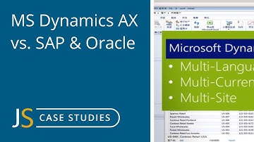Dynamics AX vs. SAP and Oracle