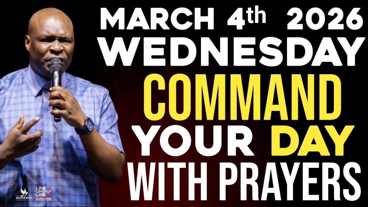 [Wednesday 4th March,2026]Start Your WEDNESDAY With Prayer Spiritual Prayer By Apostle Joshua Selman