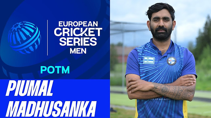 POTM Match 15: P.Madhusanka - VVP vs FCCG | ECS Finland, 2025 | 25 Jun 2025 | ECS25.443