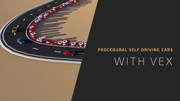 Procedural Self Driving Cars With VEX (WIP version)