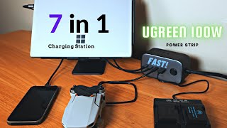 Ugreen Cargador GaNPower 100W con 3 USB-C + 1 USB-A