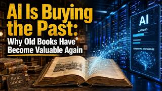 AI Is Buying the Past: Why Old Books Have Become Valuable Again