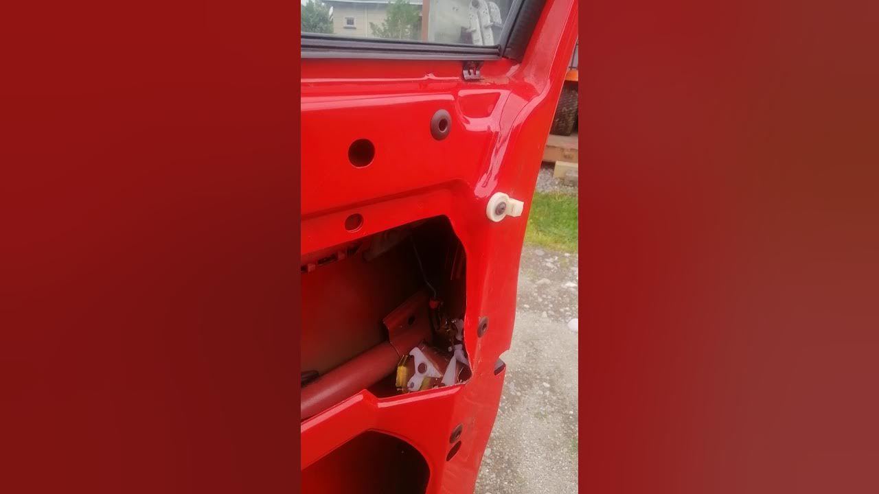 BA Falcon drivers door lock jammed. Cannot open from inside or outside