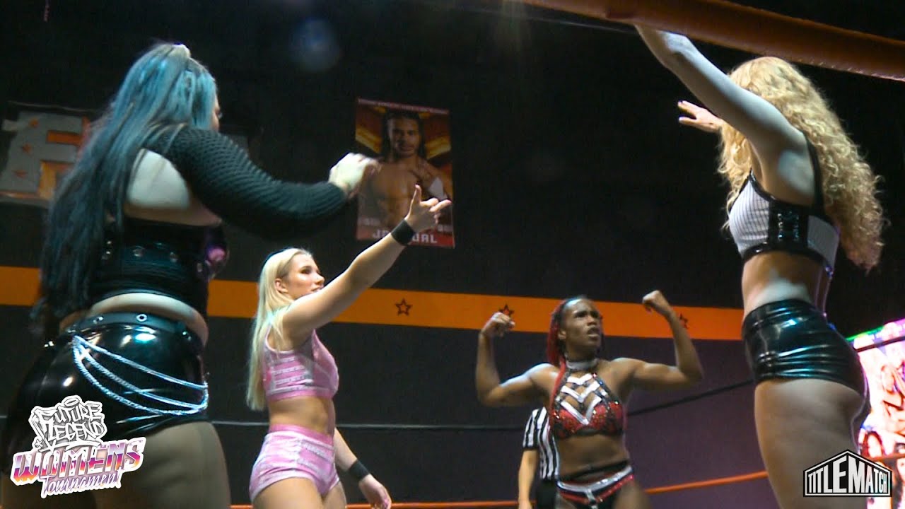 Brittnie Brooks vs Carolina Cruz vs Maggie Lee vs Jada Stone - Future Legends of Women’s Wrestling
