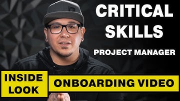 Critical Skills for a Project Manager - Inside Look Onboarding Video