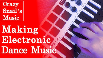 #5 Making Electronic Dance Music【EDM/DTM/Logic pro Ⅹ/AKAI MPK mini/music/Truck making/GarageBand】