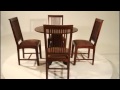 Round Table & Wood Chairs Round Table & Wood Chairs