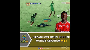 MORICE ABRAHAM Alipokuwa TIMU Ya Taifa Ya Vijana U17 Serengeti Boys 