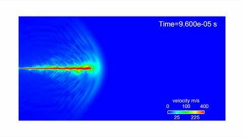CONVERGE Supersonic Spray Injection (1/2)
