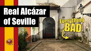 🇪🇸 Everything BAD about visiting the Real Alcázar of Seville in Spain