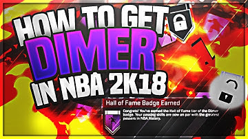 BEST METHOD FOR DIMER IN NBA 2K18