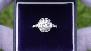 BLUE NILE UNBOXING - Bella Vaughan Hila Engagement Ring by Diamond Spotlight 1,319 views 1 year ago 3 minutes, 10 seconds