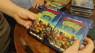 Teenage Mutant Ninja Turtles Mutant Mayhem Blu-Ray Unboxing