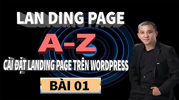 Landing page-Cài đặt landing page Thrive architect trên Wordpress