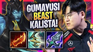 GUMAYUSI IS A BEAST WITH KALISTA!  T1 Gumayusi Plays Kalista ADC vs Samira! | Season 2024
