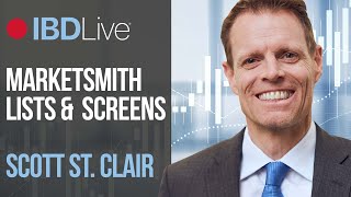 New Feature Demo: MarketSmith Lists & Screens | IBD Live