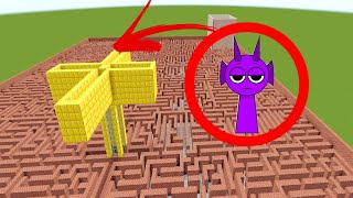 I Summon NEW Incredibox Sprunki in Maze Gmod Minecraft