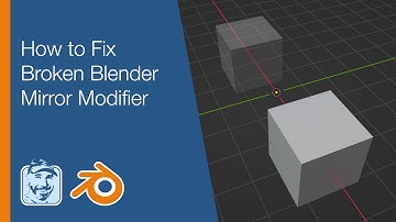 How to Fix Broken Blender Mirror Modifier